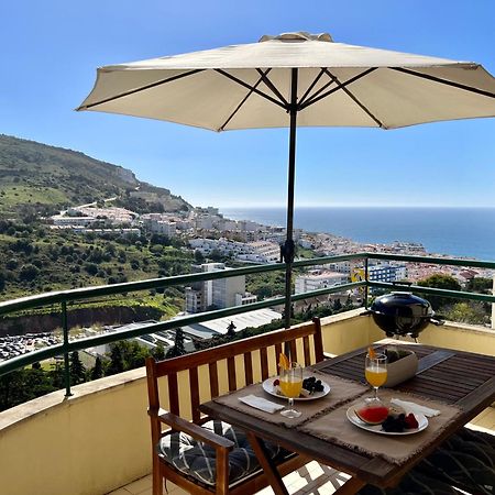 Casa Do Mar - Sea View - Wifi - Barbecue Apartment Sesimbra Luaran gambar