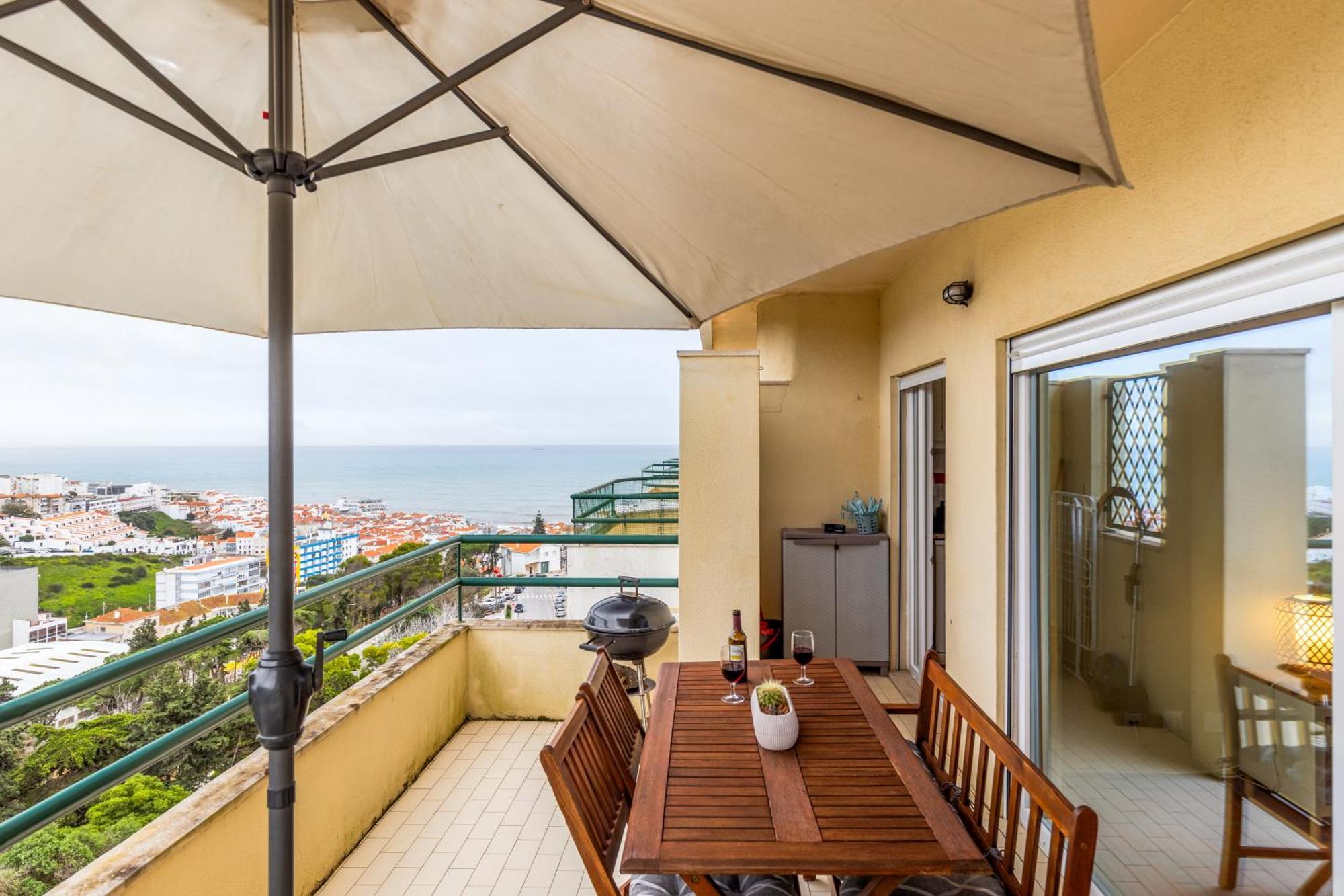 Casa Do Mar - Sea View - Wifi - Barbecue Apartment Sesimbra Luaran gambar