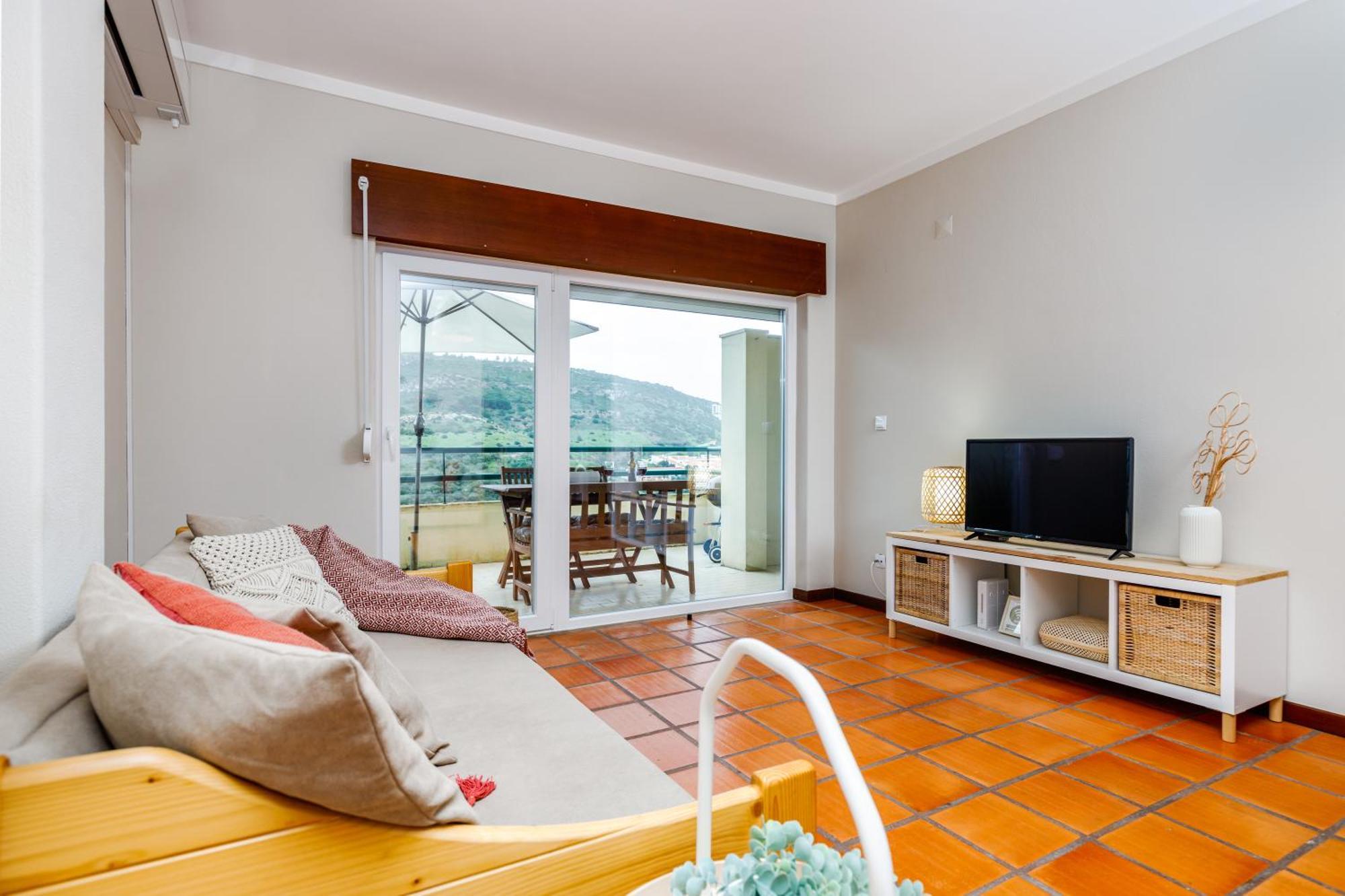 Casa Do Mar - Sea View - Wifi - Barbecue Apartment Sesimbra Luaran gambar